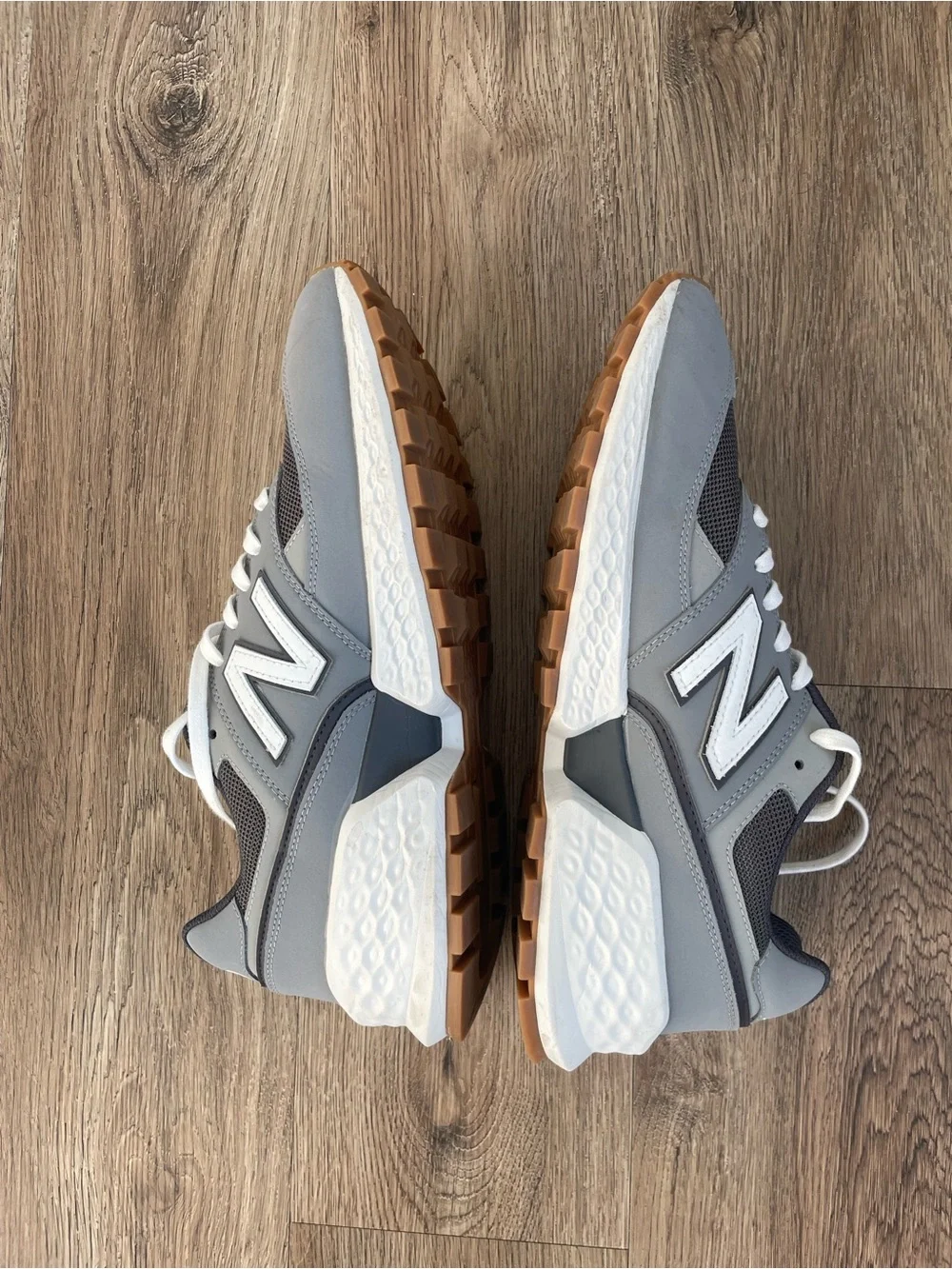 Men Size 10 New Balance 574S X Figs Grey White Shoes